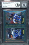 2001 Topps Chrome Albert Pujols Ichiro Suzuki RC 01 ROY Dual Beckett Auto 10