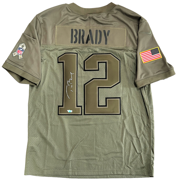 New England Patriots NIKE Tom Brady Salute To Service Jersey Camo XL NWT