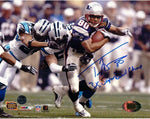 Troy Brown New England Patriots Signed Autographed 16x20 Photo 3x SB Champ