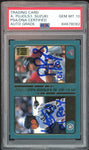 2001 Topps Albert Pujols & Ichiro Suzuki RC 01 ROY PSA/DNA Dual Auto GEM MINT 10