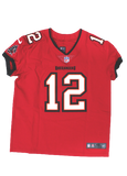 Tom Brady Tampa Bay Buccaneers Signed Autograph Nike Elite Red Jersey Fanatics