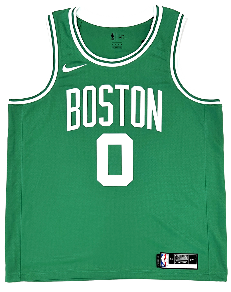 Shop Boston Celtics City Edition Nike Dri-FIT NBA Swingman Jersey