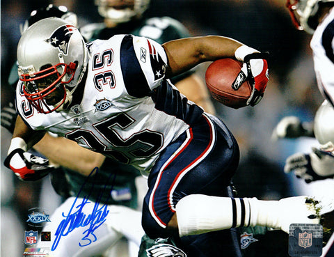 Patrick Pass New England Patriots Signed Autographed 8x10 Photo SB XXXIX