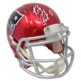 Rob Gronkowski New England Patriots Signed Authentic Flash Mini Helmet JSA