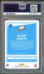2020 Donruss Optic Rated Rookie #164 Jalen Hurts On Card PSA 10/10 Auto GEM MINT
