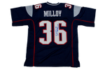 Lawyer Milloy New England Patriots Signed Jersey SB XXXVI Champ Insc Pats Alumni
