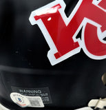 Patrick Mahomes Kansas City Chiefs Signed Riddell AMP Mini Helmet BAS Beckett