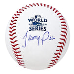 Jeremy Peña Houston Astros Signed 2022 World Series Official MLB Baseball