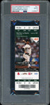 Xander Bogaerts Boston Red Sox 2013 vs Giants MLB Debut Ticket PSA 10 Gem Mint