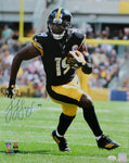 JuJu Smith-Schuster Pittsburgh Steelers Signed 16x20 Photo Authentic JSA