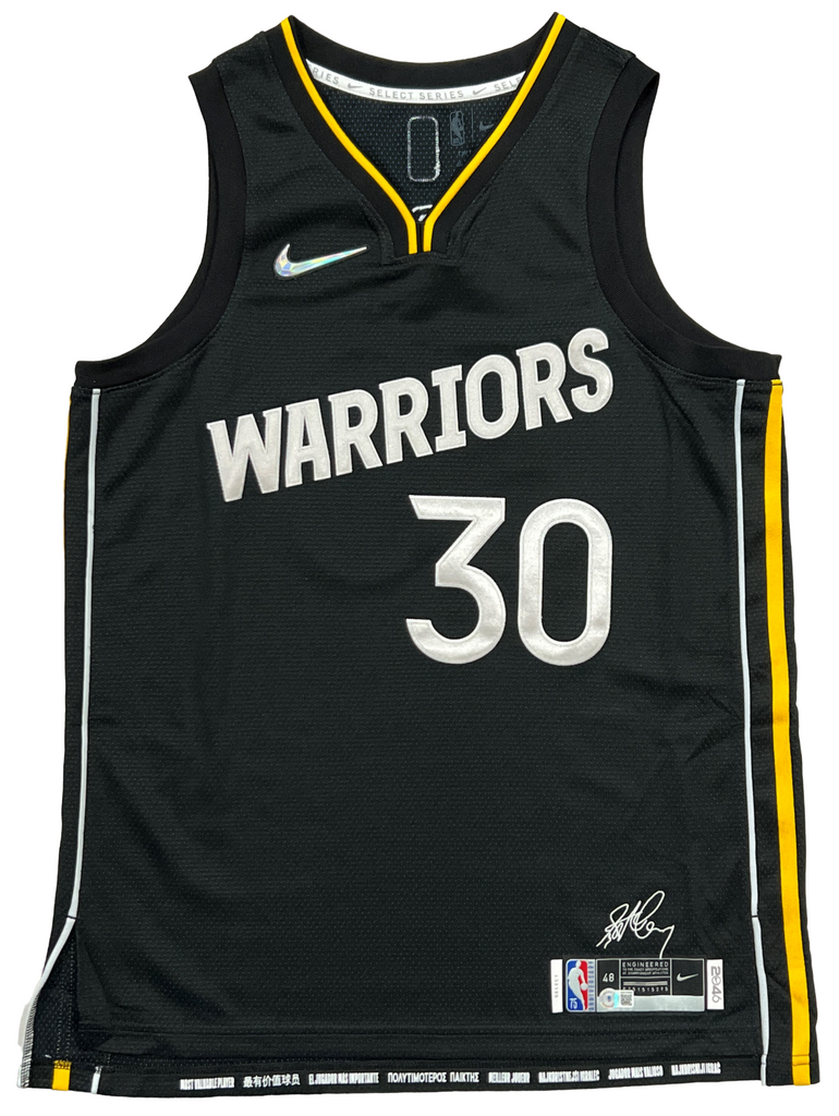 Stephen Curry Golden State Warriors Autographed Nike White Swingman Jersey