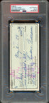 Ted Williams Boston Red Sox Signed 1978 Personal Check PSA/DNA Certified Auto