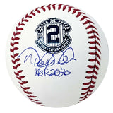 Derek Jeter Yankees Signed OMLB Final Season Baseball HOF 2020 Cooperstown Stamp