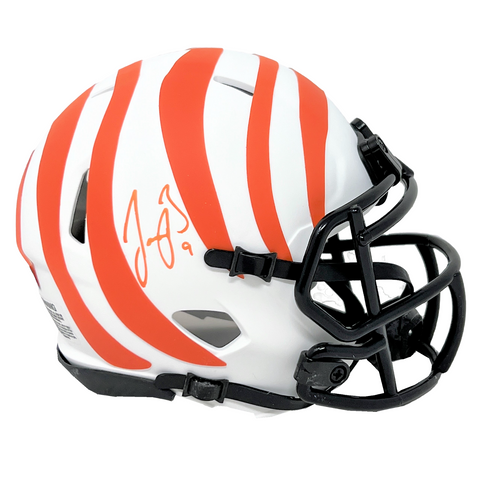 Joe Burrow Cincinnati Bengals Signed Authentic Lunar Mini Helmet Fanatics