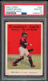 2004 Topps Cracker Jack #204 Yadier Molina RC Rookie Cardinals PSA 10 GEM MINT