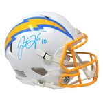 Justin Herbert Los Angeles Chargers Signed FS Speed Authentic Helmet BAS