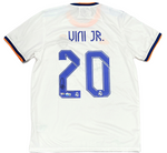 Vinicius Junior Vini Jr. Signed 21/22 Real Madrid Adidas Jersey BAS FANATICS