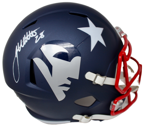 James White New England Patriots Signed Full Size Replica AMP Helmet Fanatics