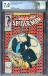 Amazing Spider-Man #300 1st App VENOM Marvel 1988 OW/Wh CGC 7.0 Custom Label