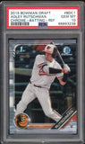 2019 Bowman Draft Chrome Refractor #BDC1 Aldey Rutschman RC PSA 10 GEM MINT