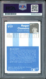 1984 Fleer Update #U27 Roger Clemens RC Rookie Red Sox PSA/DNA Auto GEM MINT 10