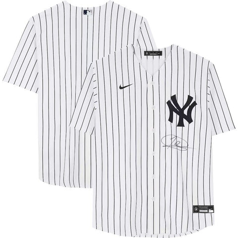 Anthony Volpe White New York Yankees Autographed Nike Replica