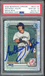 2020 Bowman Chrome Mega Mojo Anthony Volpe RC On Card PSA 10/10 Auto GEM MINT