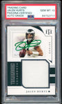 2021 National Treasures #TTJH 56/99 Jalen Hurts On Card PSA/DNA Auto GEM MINT 10