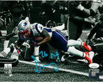 Sony Michel New England Patriots Signed Autographed SB 53 TD Spotlight 8x10 JSA
