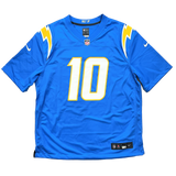 Justin Herbert Los Angeles Chargers Signed Nike Powder Blue Game Jersey BAS