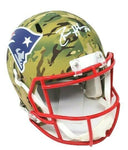 Donta Hightower New England Patriots Signed Riddell Replica Camo Helmet JSA