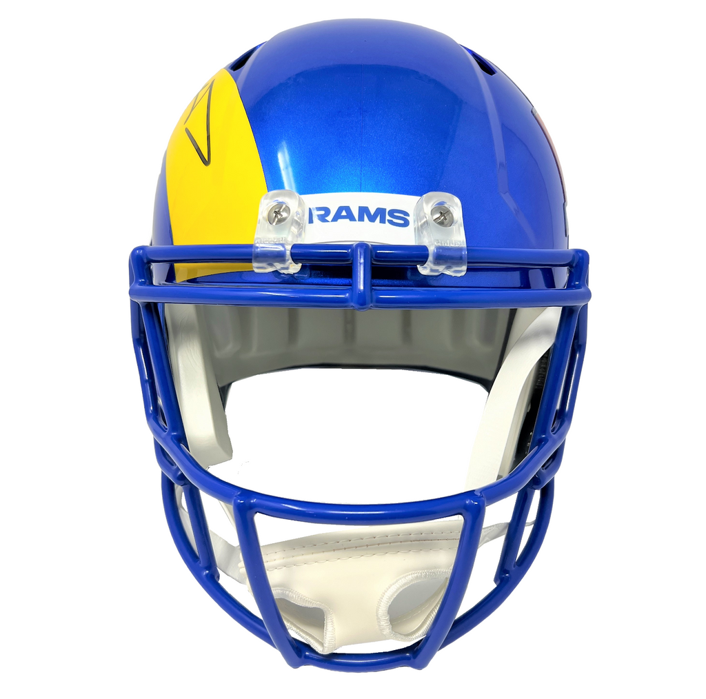 2022 - Current CONCEPT LA Rams custom DIECUT decals & Football Gumball  Helmet