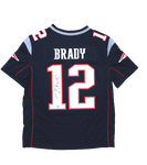 Tom Brady New England Patriots Signed Nike Navy Limited Jersey Fanatics