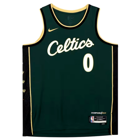 Jayson Tatum Boston Celtics Signed Green Nike City Edition Jersey FANA –  Diamond Legends Online