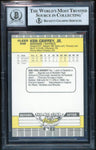 1989 Fleer #548 Ken Griffey Jr. RC Rookie Mariners Beckett Authentic Auto 10