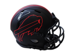 Stefon Diggs Buffalo Bills Signed Eclipse Mini Helmet Helmet BAS