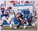 Lawyer Milloy New England Patriots Signed Autographed Tackle 16x20 Photo