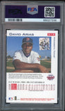 1997 Fleer #512 David Ortiz (Arias) RC HOF 22 On Card PSA 10/10 Auto GEM MINT