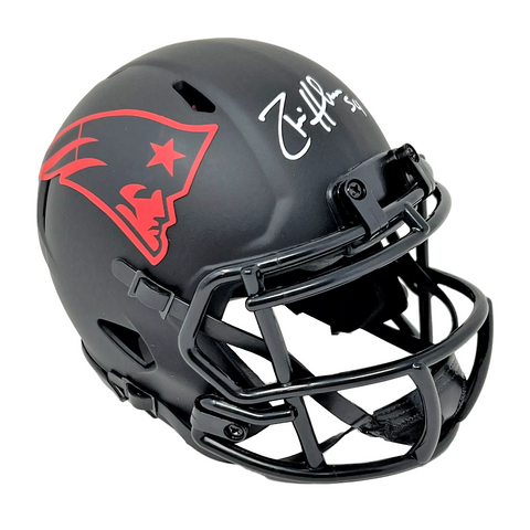 Donta Hightower New England Patriots Signed Riddell Eclipse Mini Helmet JSA