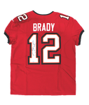 Tom Brady Tampa Bay Buccaneers Signed Autograph Nike Elite Red Jersey Fanatics