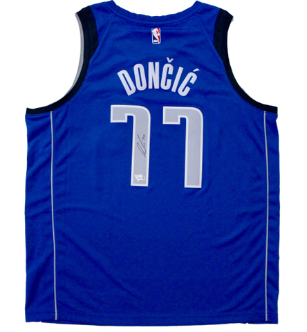 Luka Doncic Dallas Mavericks Signed Autograph Nike Swingman Jersey Fanatics