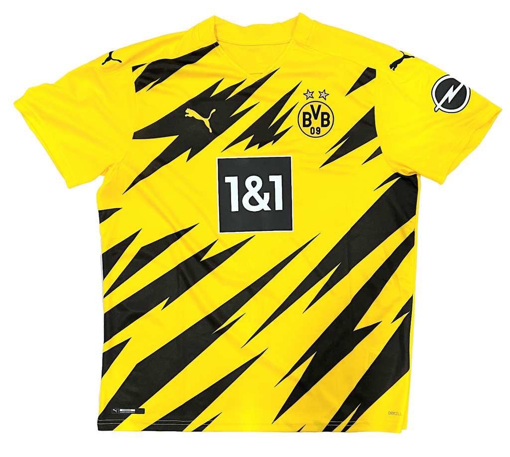 Erling Haaland Signed 20 21 Borussia Dortmund Puma Home Jersey BAS