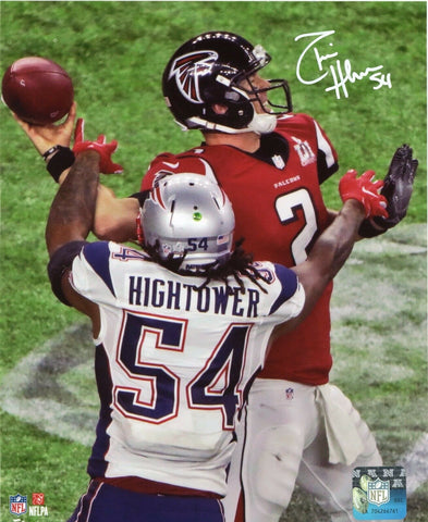 Donta Hightower New England Patriots Signed 8x10 SB 51 Strip Sack JSA