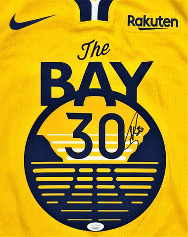 Stephen Curry Warriors Signed The Bay Gold Swingman Nike Jersey JSA LO –  Diamond Legends Online