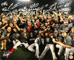 2018 World Series Boston Red Sox Team (18) Signed 16x20 Photo MLB/STEINER Betts+