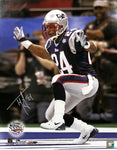 Ty Law New England Patriots Signed Autographed Super Bowl XXXVI 16x20 Photo