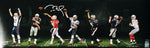 Tom Brady New England Patriots Signed LEGACY 12x36 Panoramic Photo TRISTAR L/E