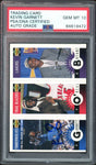 1996 UD Collector's Choice #M139 Kevin Garnett /Kobe RC PSA/DNA Auto GEM MINT 10