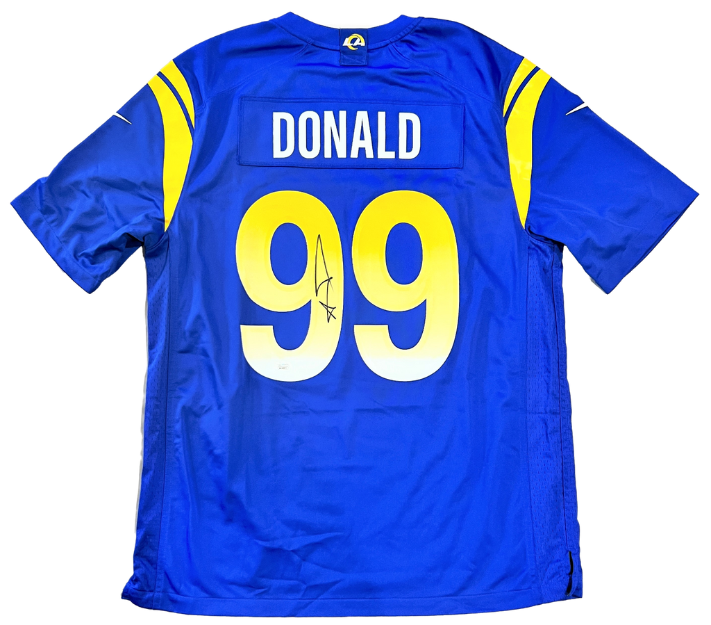 Aaron Donald Los Angeles Rams Signed Royal Nike Replica Game Jersey JS –  Diamond Legends Online