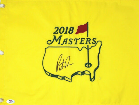 Patrick Reed Signed Autograph PGA Golf 2018 Masters Authentic Flag PSA